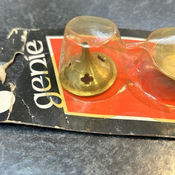 Set of 2 Vintage 1981 Hindu Incense Genie Brass Incense Burners - Picture 2 of 9